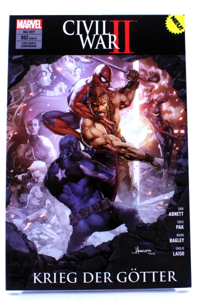 Civil War II Comic Sonderband Nr. 2: Krieg der Götter von Panini